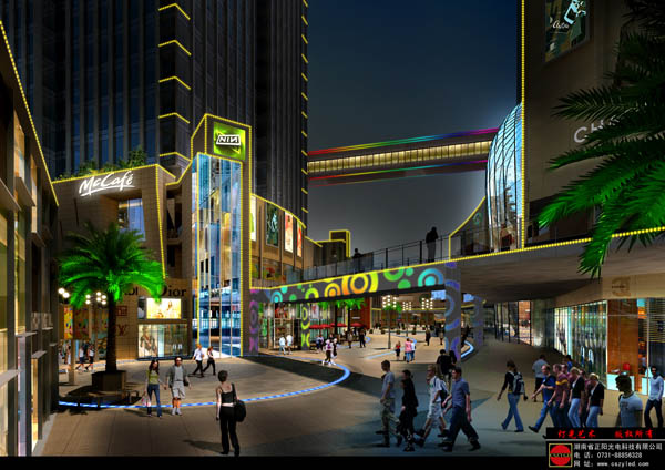 商業(yè)街亮化 商業(yè)街亮化